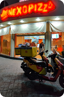 Nexo Pizza Constantine Flagship Pizzeria Storefront