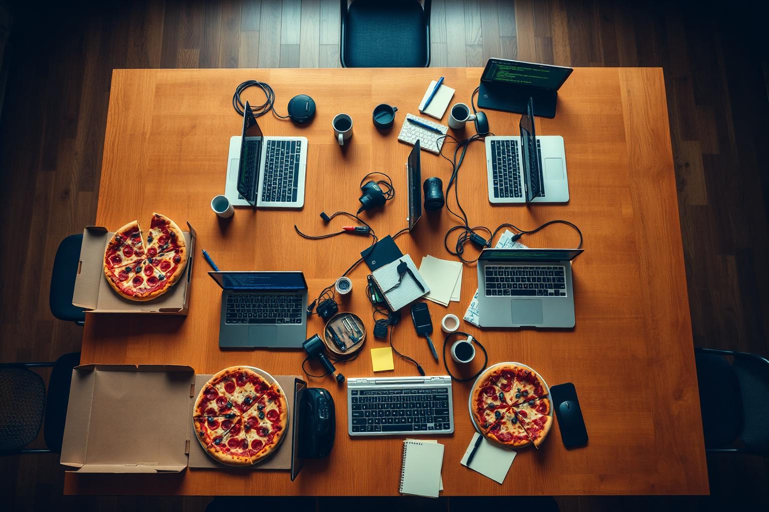 Hack'N'Slice — hackathon at Nexo Pizza